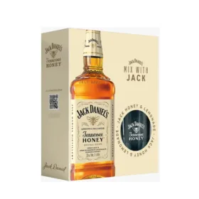Kit Jack Daniels Honey com Copo 1000 ml